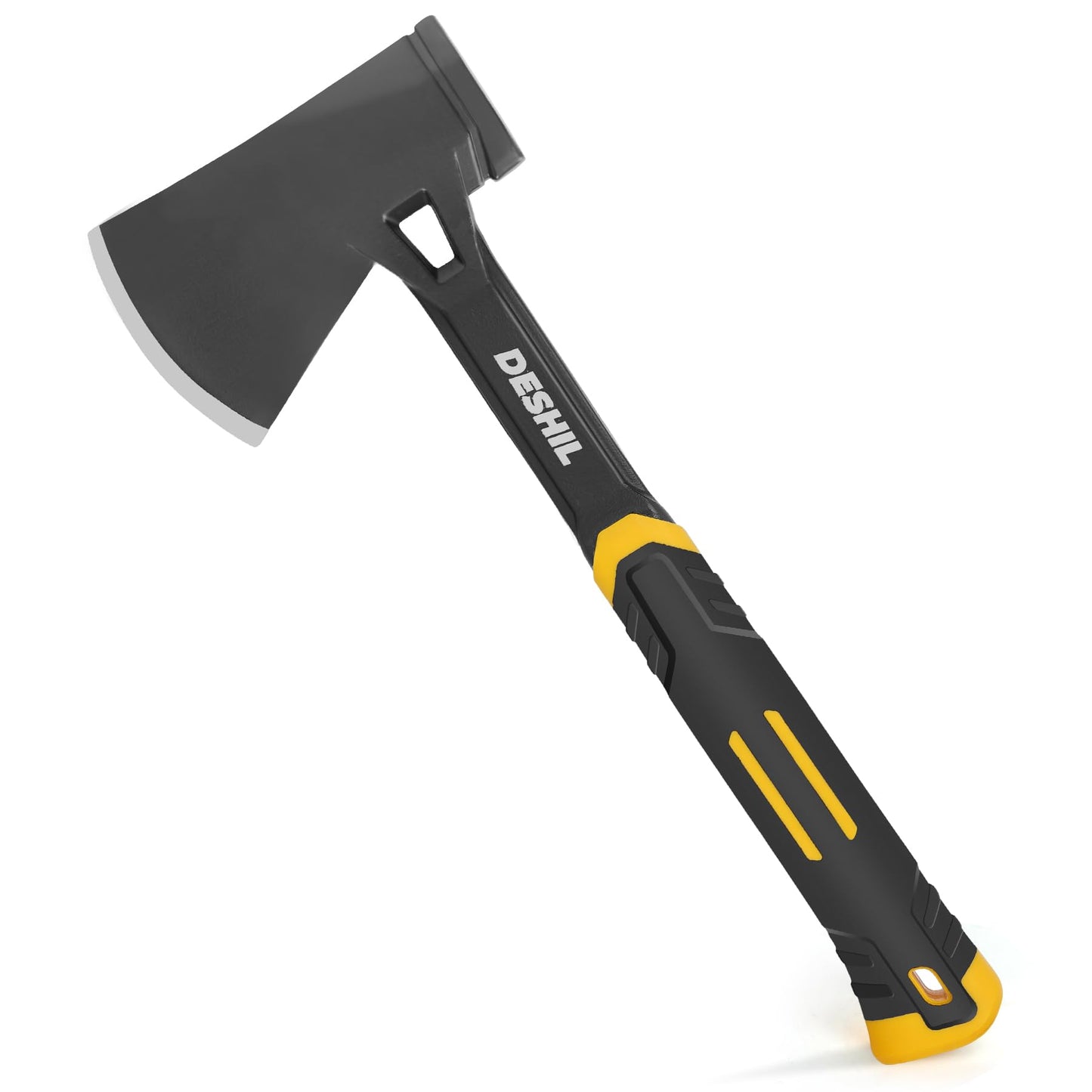 Hacha camping 14 pulgadas forjada acero carbono con funda