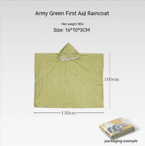 Impermeable naranja alta visibilidad